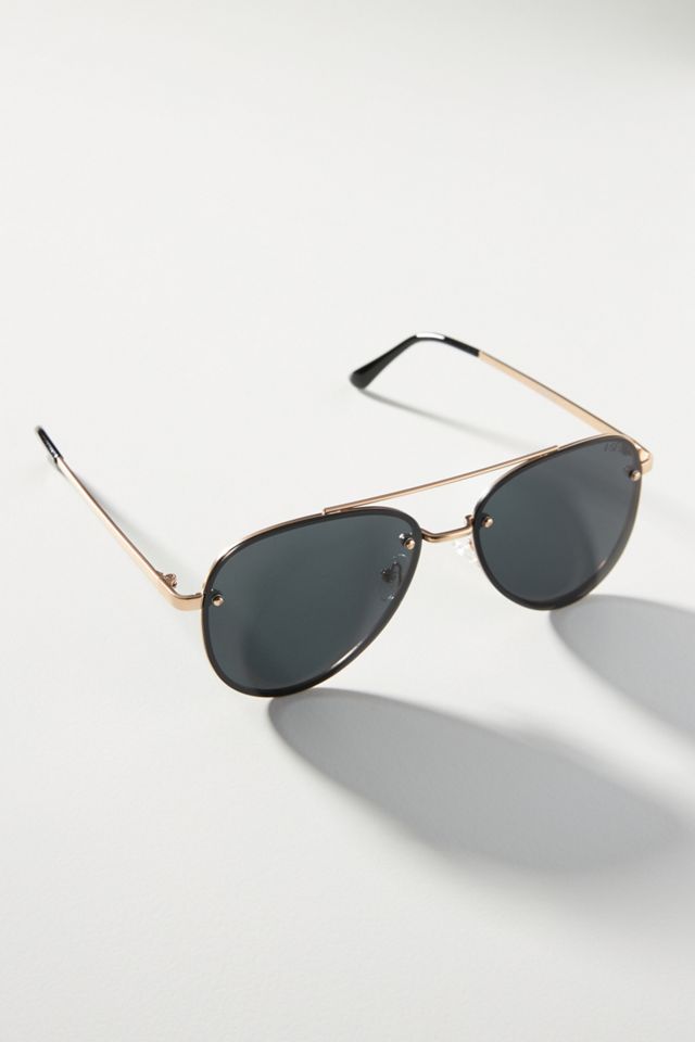 River Aviator Sunglasses | Anthropologie display picture 3
