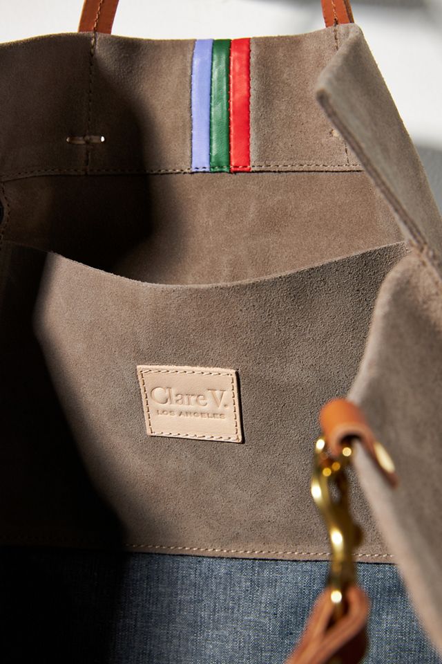 Clare V. Simple Suede Tote Bag | Anthropologie
