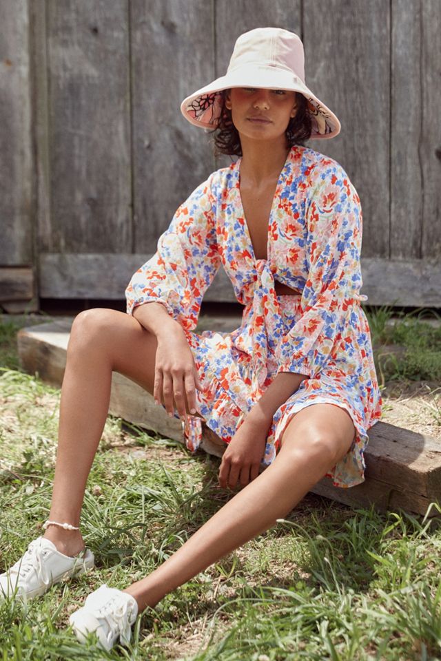 L Space Floral Cover-Up Mini Dress | Anthropologie