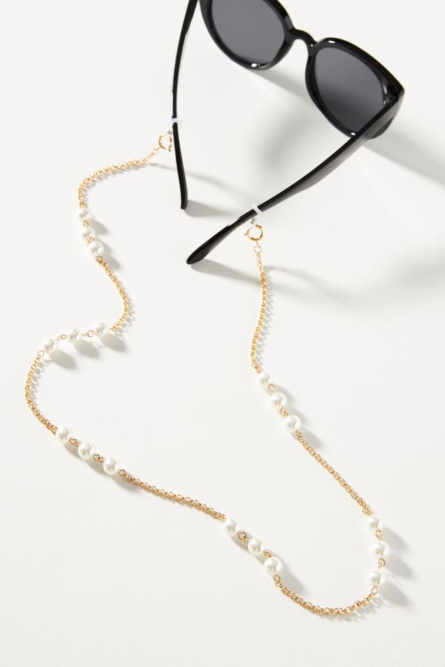 Lele Sadoughi Pearl Sunglass Chain