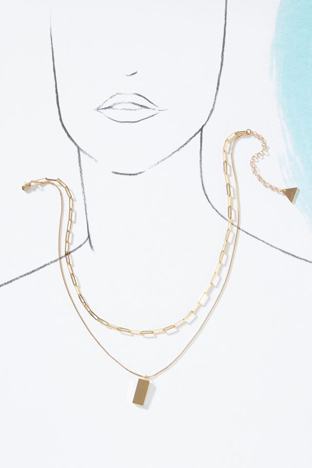 Layered Pendant Necklace #2