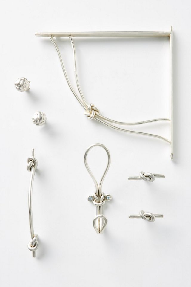 Set von 2 Adeline verknoteten Knöpfen #1