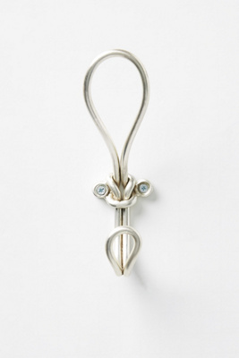Crochet Noué Adeline en Silver chez - Anthropologie - Modalova