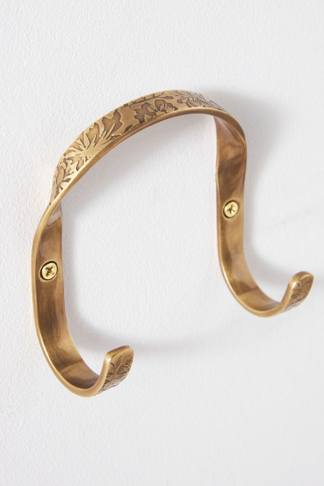 Joan Etched Floral Hook #2