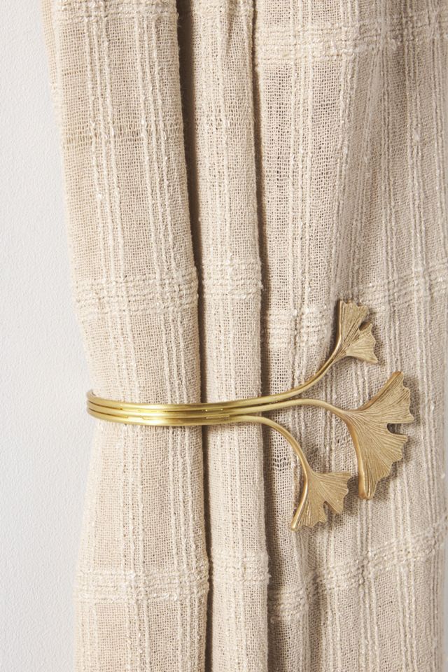 Ginkgo Leaf Tieback #1
