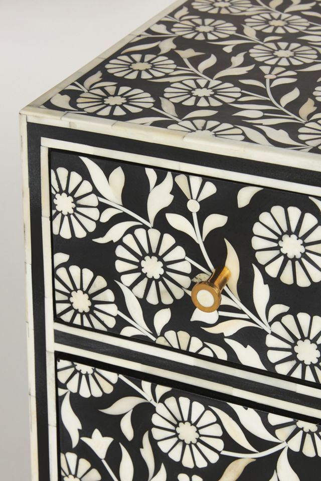Lalita Inlay Three-Drawer Dresser #2