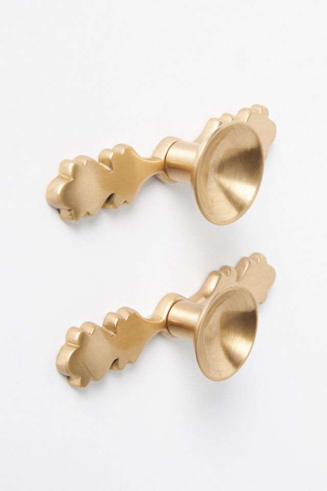 Kiera Leaf Kitchen Knobs, Set of 2 #1