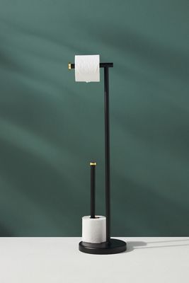 Luna Standing Toilet Paper Holder