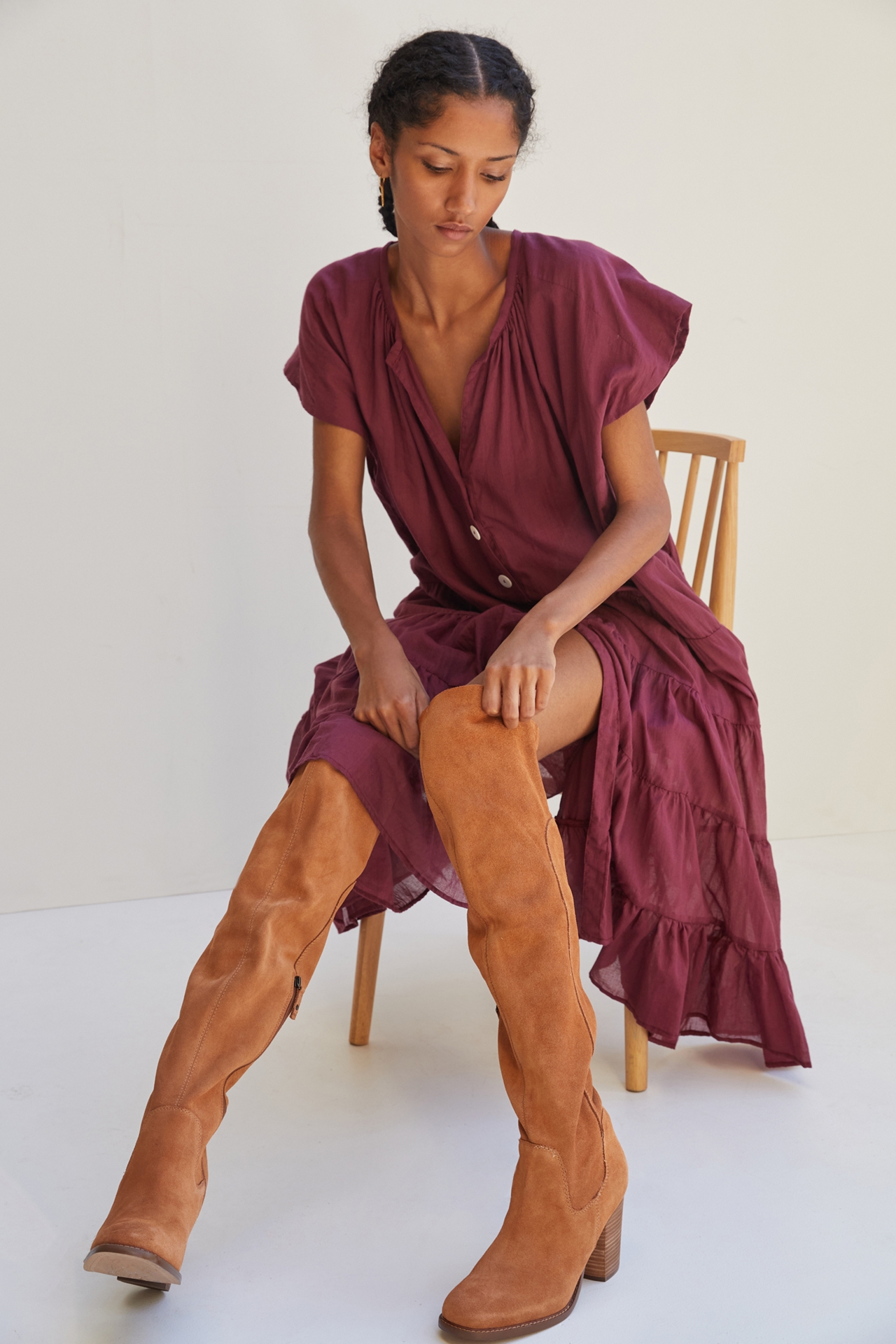 Kelsi Dagger Brooklyn Logan Over-The-Knee Boots