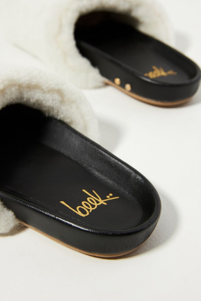 beek Flufftail Shearling Clogs #3