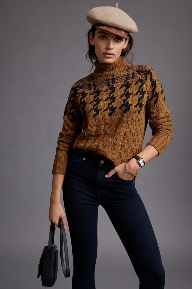 Trimmed Wool Newsboy Hat #5