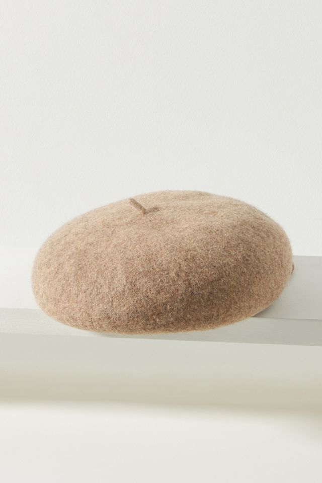 Trimmed Wool Newsboy Hat #1