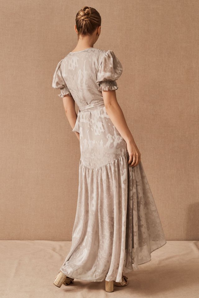 lace beige bridesmaid dress Sleeveless Floral Lace Mermaid Wedding Dress Detachable Train