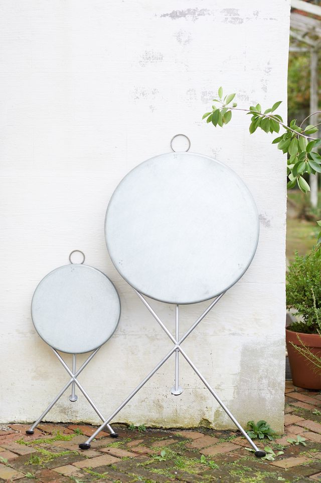 Folding Galvanized Iron Dining Table #1