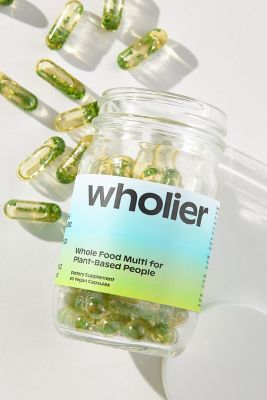 Wholier Plant-Based Multi-Vitamins | Anthropologie