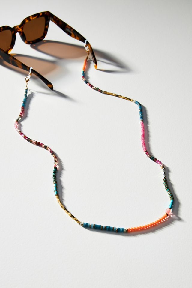 Sunset Beaded Sunglasses Chain Anthropologie