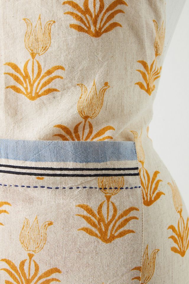 Jen Hewett Blockprinted Apron #2