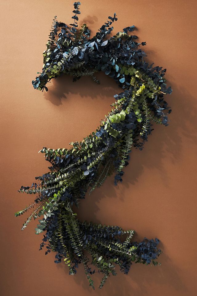 Verde Dried Eucalyptus Garland #1
