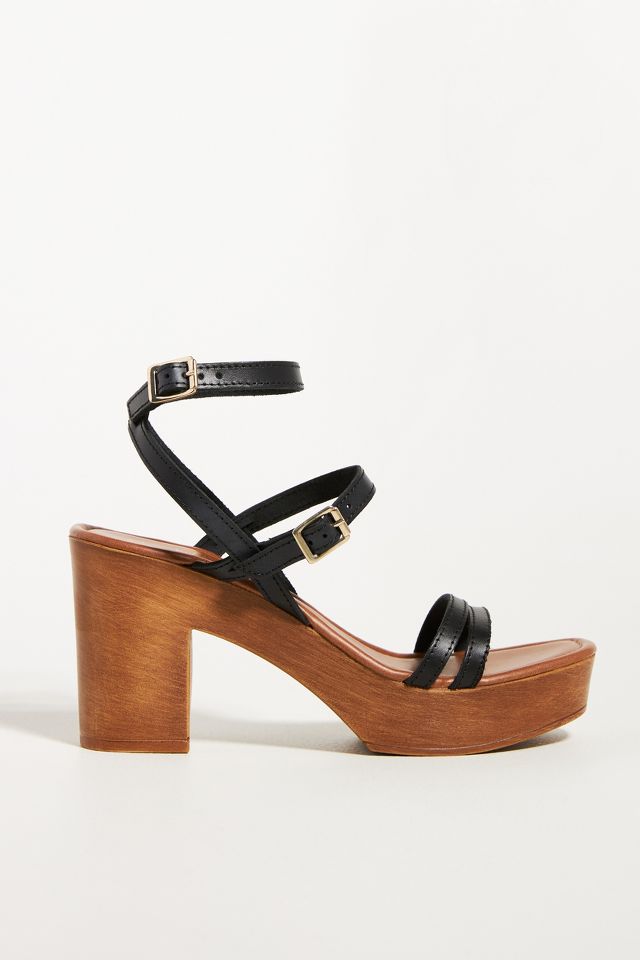 Clog discount sandal heels