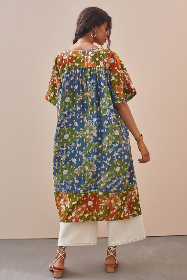 Floral Shine Duster Kimono #2