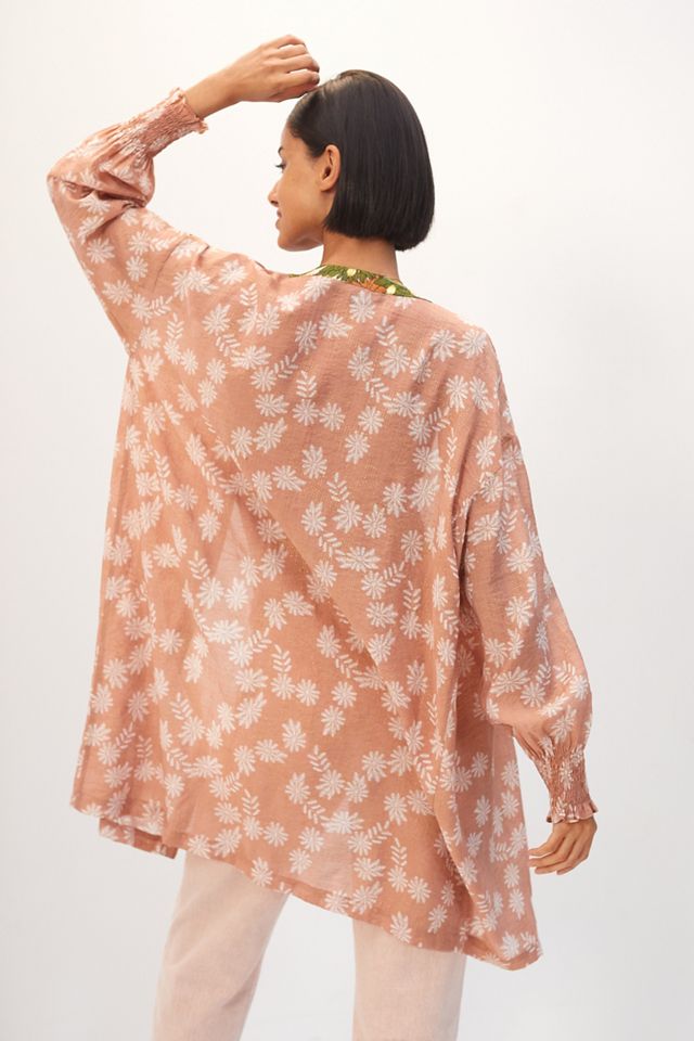Daisy Shine Cocoon Kimono #1