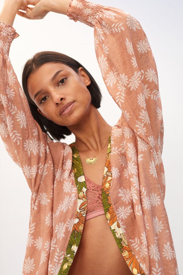 Daisy Shine Cocoon Kimono #2