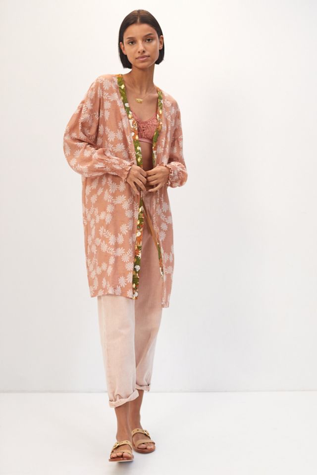 Daisy Shine Cocoon Kimono #3
