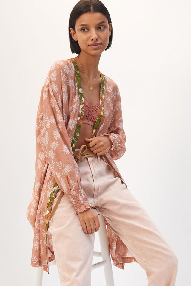Daisy Shine Cocoon Kimono