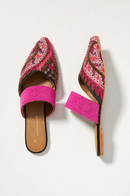 Anthropologie Therese Beaded Mules | Anthropologie Singapore - Women's  Clothing, Accessories & Home