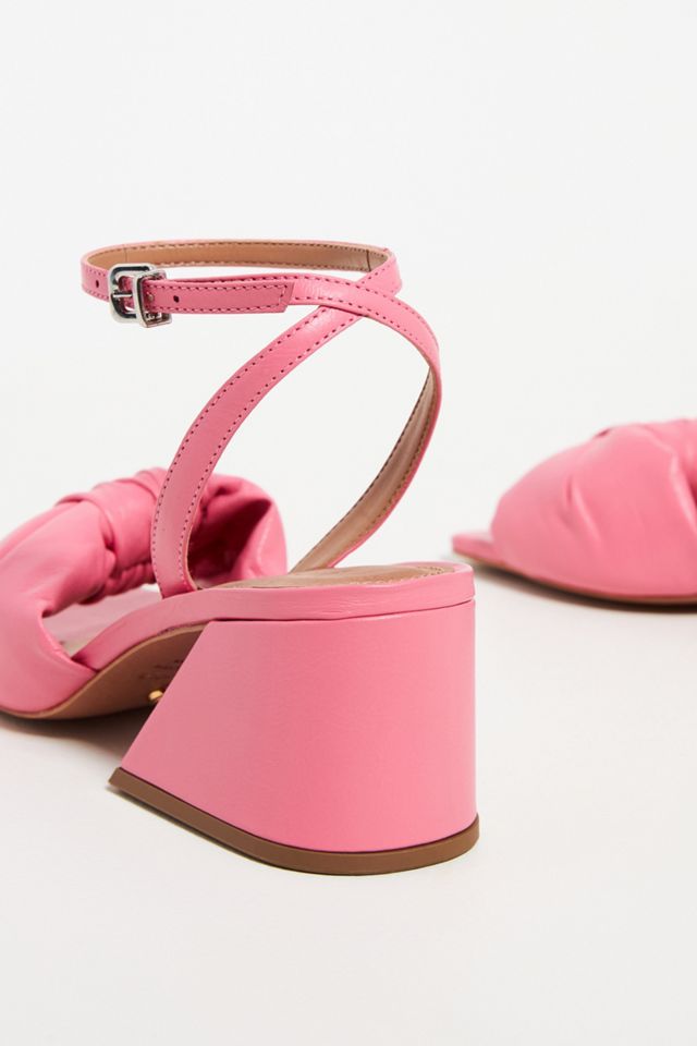 Puffy Knotted Heeled Sandals #2