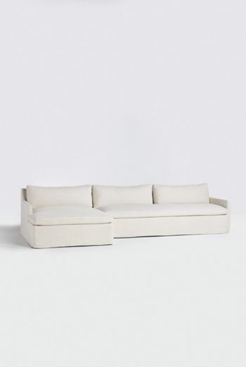 Amber Lewis for Anthropologie Keane Slipcover Sectional