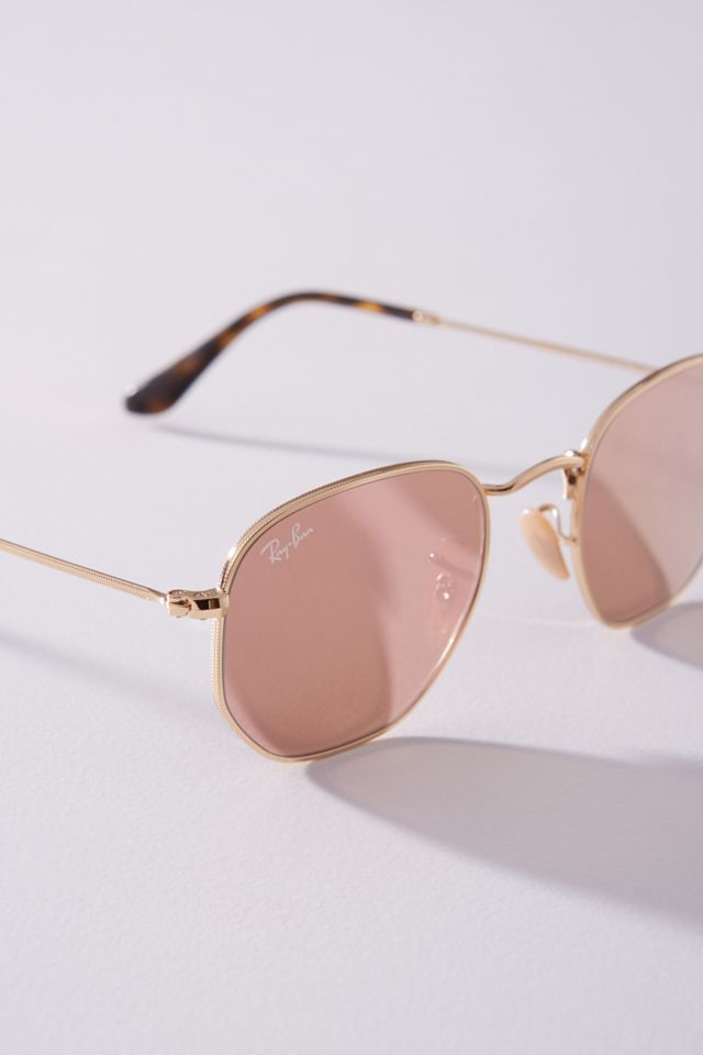 Ray-Ban Round Mirrored Sunglasses #2