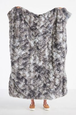 Luxe Faux Fur Throw Blanket