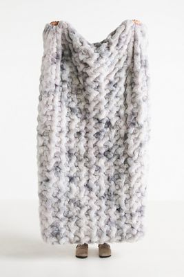 Luxe Faux Fur Throw Blanket
