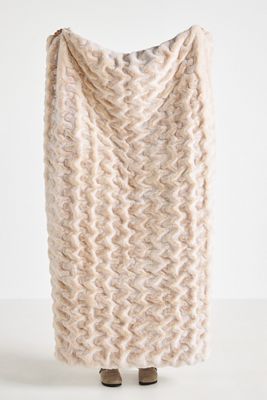 Luxe Faux Fur Throw Blanket
