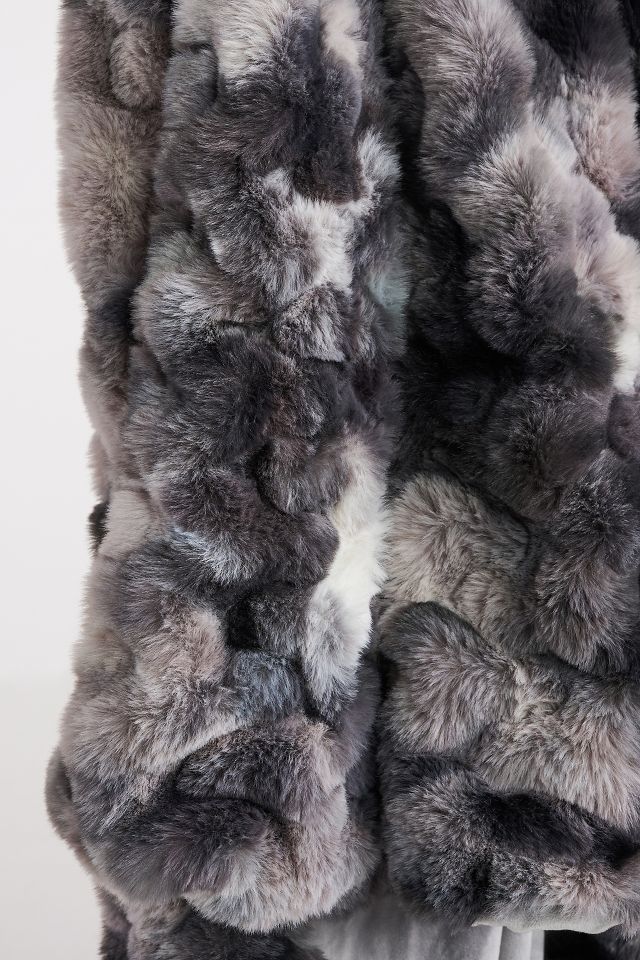 Anthropologie 2024 fur throw