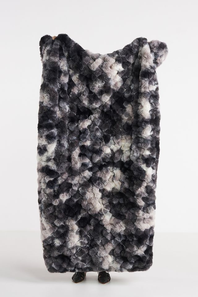 Faux fur best sale blanket anthropologie