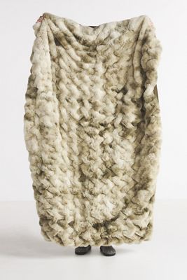 Luxe Faux Fur Throw Blanket