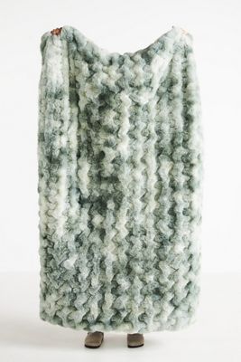 Luxe Faux Fur Throw Blanket