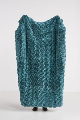 Luxe Faux Fur Throw Blanket