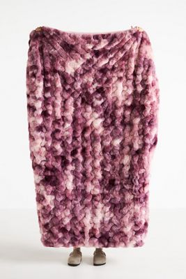 Luxe Faux Fur Throw Blanket