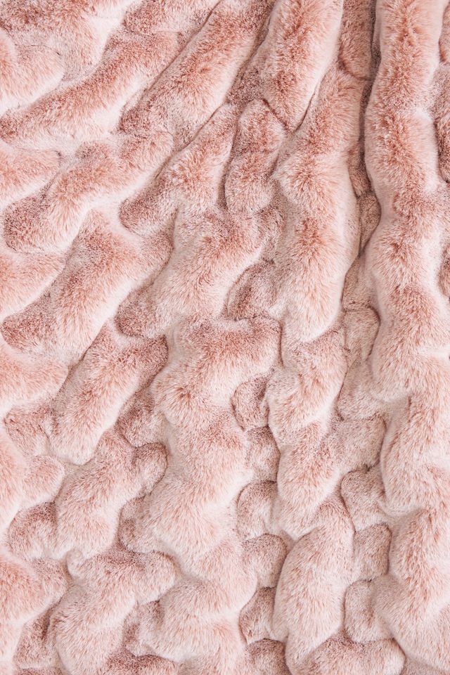 Luxe Faux Fur Throw Blanket #1