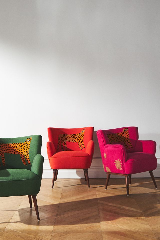 Marcello Velho Catwalk Petite Accent Chair Anthropologie