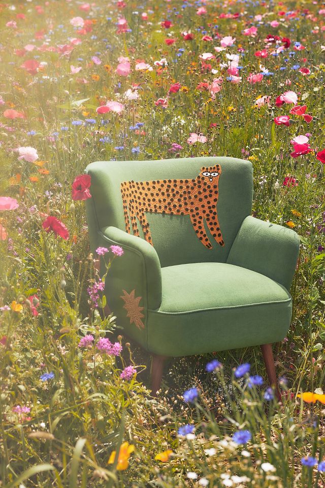 Anthropologie upholstered online chairs