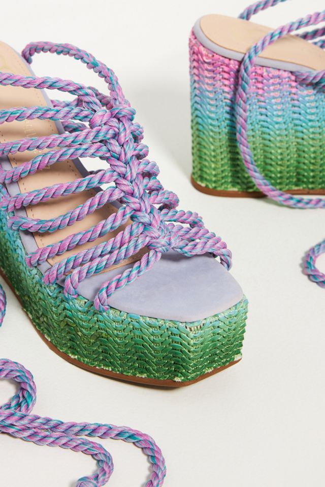 Jute Wedge Sandals #2