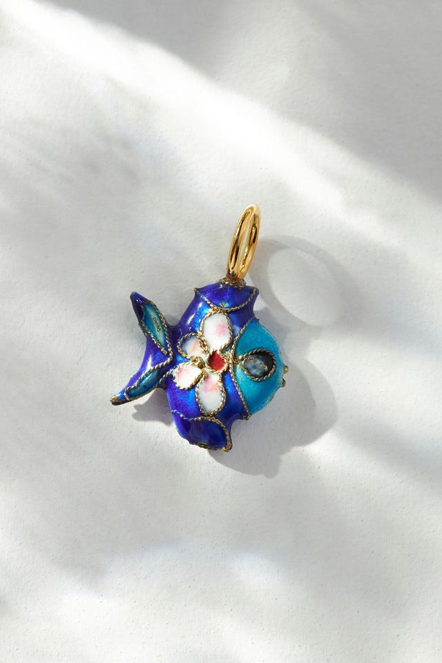 Cloisonne on sale fish charm