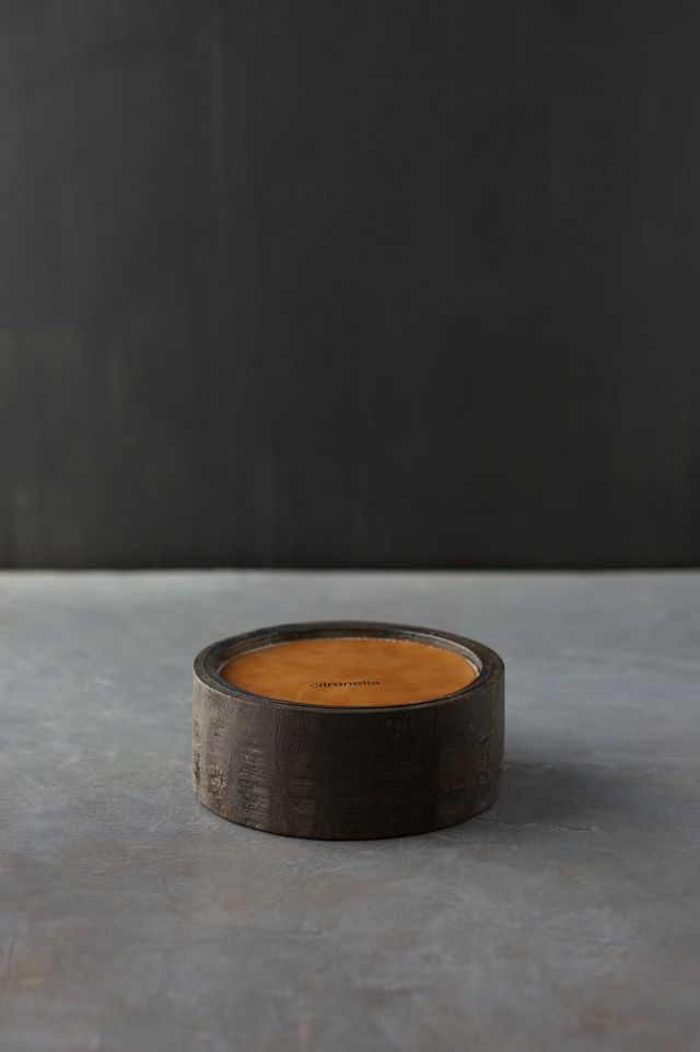 Wood Plank Citronella Candle #1