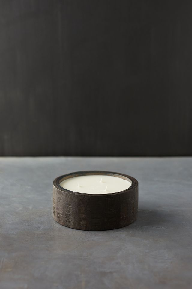 Wood Plank Citronella Candle #2