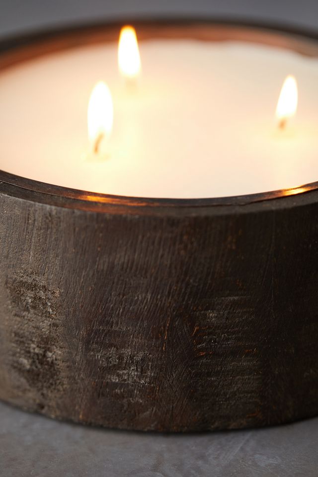 Wood Plank Citronella Candle #5