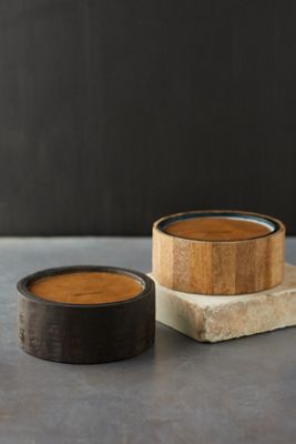 Wood Plank Citronella Candle